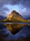 Grinnel Point Reflected in Swiftcurrent Lake