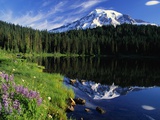 Buy Reflection Lake and Mount Rainier at AllPosters.com
