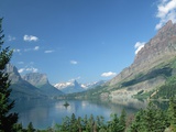 Lake Below Glaciated Peaks