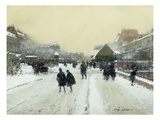 Paris under Snow