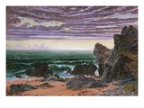 Sunset over the Sea