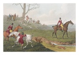 Huntsmen Remount as a Fox Breaks Cover