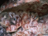 Cave Painting of Hands near Rio Pinturas