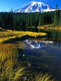 Buy Mount Rainier and Reflection Lakes at AllPosters.com