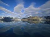 Arctic Skyline Reflecting in Water