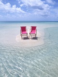 Folding Chairs on an Australian Beach