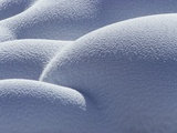 Snowy Mounds in Yellowstone National Park