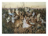 Buy A Rabbit Among the Fairies at AllPosters.com