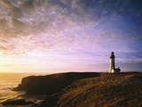 Buy Sun Rising over Yaquina Head Lighthouse at AllPosters.com