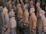 Terracotta Warrior Statues at Xian, China