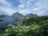 Buy View of Fishing Village and Island at AllPosters.com