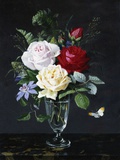 Buy A Still Life of Roses and Clematis at AllPosters.com