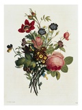 Buy Bouquet of Rose and Lily of the Valley at AllPosters.com