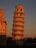 Exterior of the Leaning Tower of Pisa