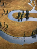 Gardiner River in Yellowstone National Park