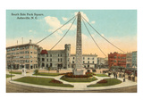 Obelisk in Town Square, Asheville, North Carolina