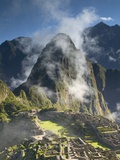 Machu Picchu in Morning Fog