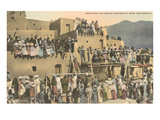 Buy Taos Pueblo Indian Dances, New Mexico at AllPosters.com