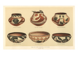Six Laguna Pueblo Pots