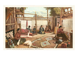 Navajo Rug Weaving, Albuquerque, New Mexico
