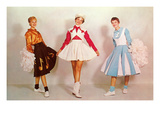 Three Cheerleaders, Retro