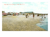 Beach Scene, Cape May, New Jersey