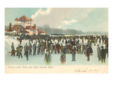 Buy Skating Lake, Belle Isle, Detroit, Michigan at AllPosters.com
