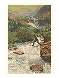 Buy Morning Eagle Falls, Glacier Park, Montana at AllPosters.com