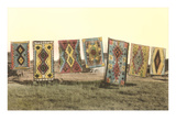 Navajo Blankets on Display