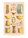 Variety of Percussion Instruments