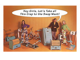 Crap to the Swap Meet, Surplus Gym Equipment, Retro