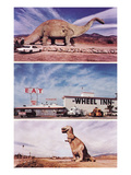 Buy Highway Attractions, Dinosaurs, Retro at AllPosters.com
