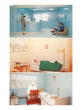 Buy Three Hospital Scenes at AllPosters.com