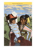 Navajo Mother with Papoose