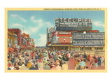 Boardwalk, Steel Pier, Atlantic City, New Jersey