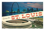 Greetings from St. Louis, Stadium, Arch
