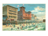 Hotels on Boardwalk, Atlantic City, New Jersey