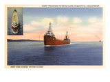 Buy Freighters on Lake Superior, Minnesota at AllPosters.com