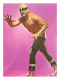 Mexican Wrestler Ready for Take-Down