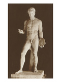 Standing Discus Thrower Statue