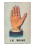Mexican Fortune Telling Card, Hand