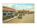 Early Street Scene, Tijuana, Mexico