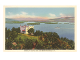 Buy Kimball's Castle, Lake Winnipesaukee, New Hampshire at AllPosters.com