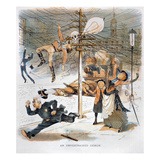 Electricity Cartoon, 1889
