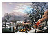 Winter Scene: Evening 1854