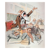 Senate Cartoon,Free Silver