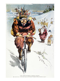 Bicycling Cartoon, 1895
