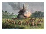 Prehistoric Mammoth Hunt