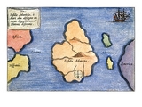 Map Of Atlantis, 1678