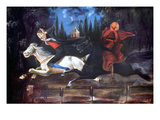 Crane And Horseman